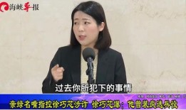 徐巧芯最新爆料视频,事件真相再引热议